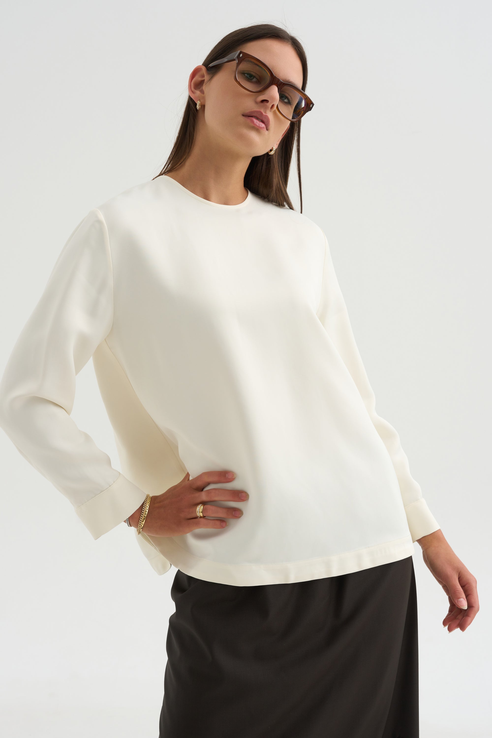 Chic Top, Ivory