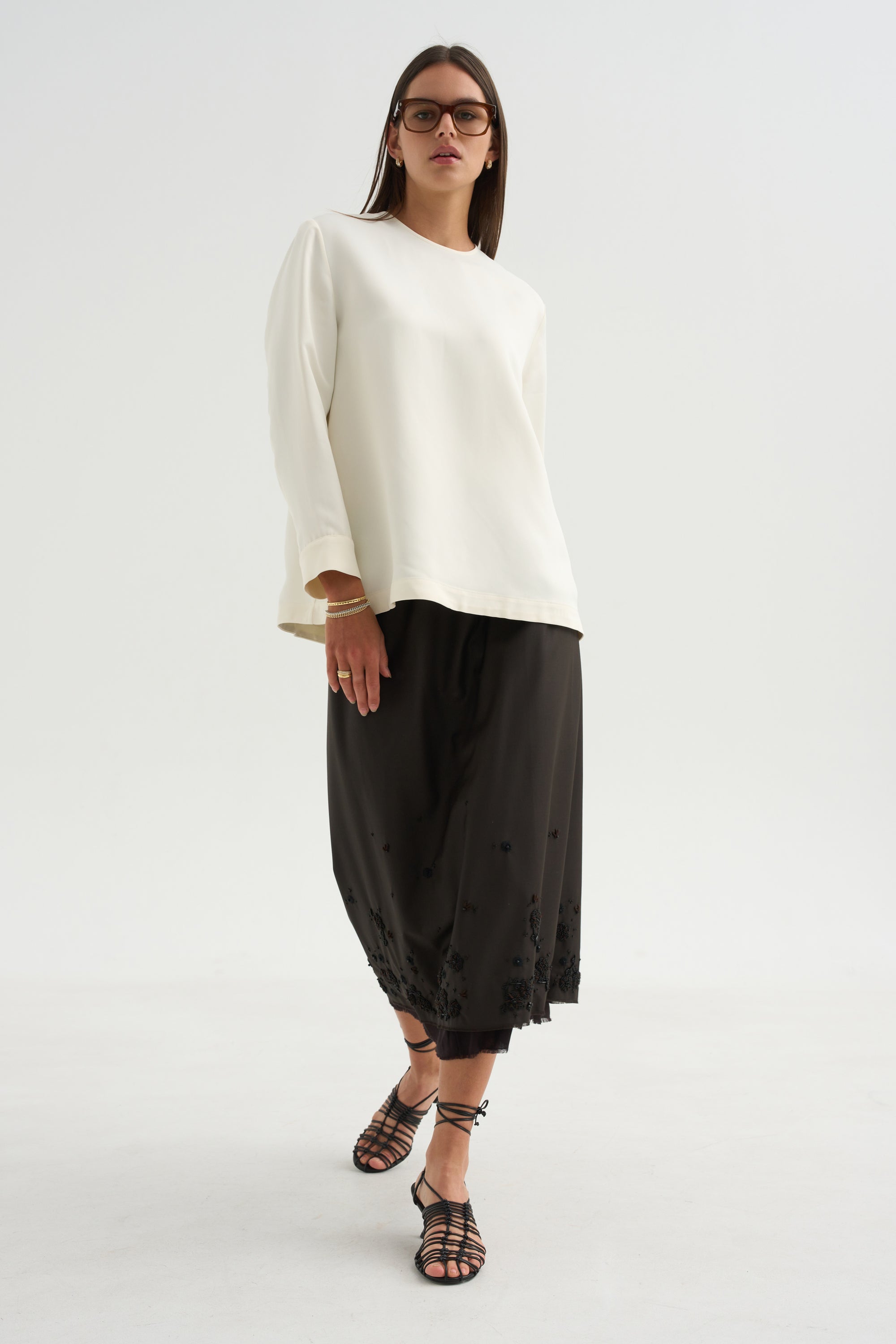 Chic Top, Ivory