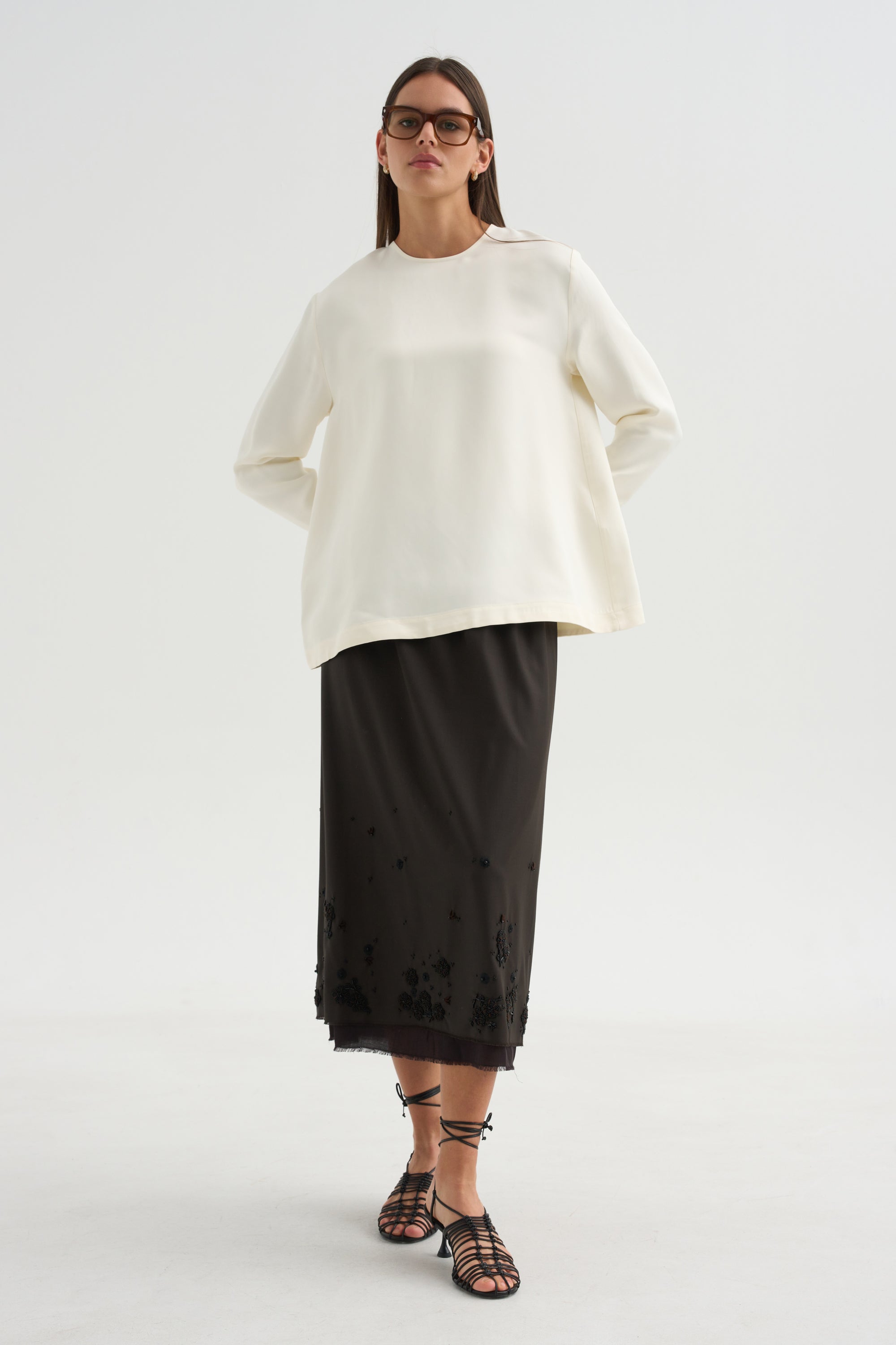 Chic Top, Ivory