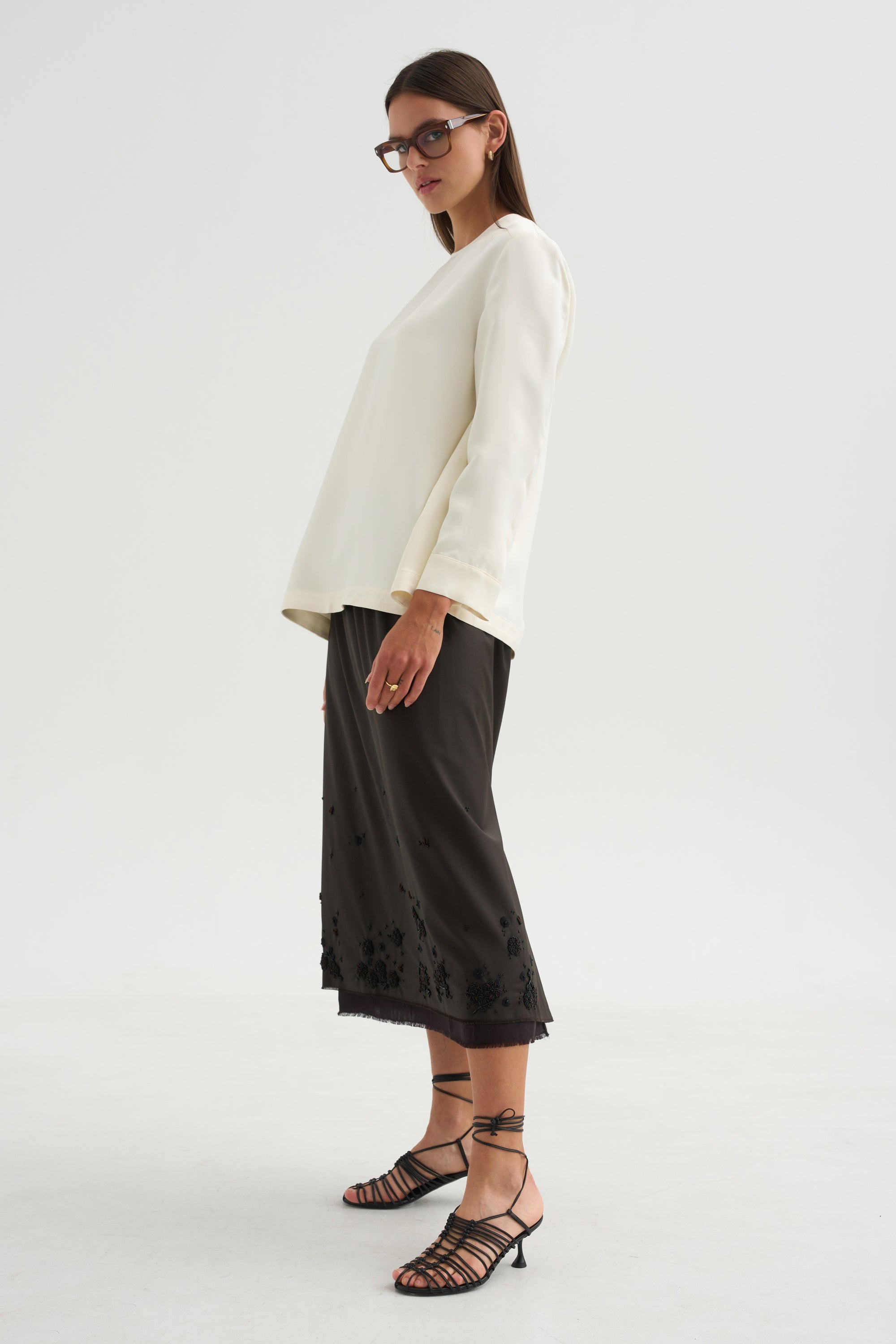 Chic Top, Ivory