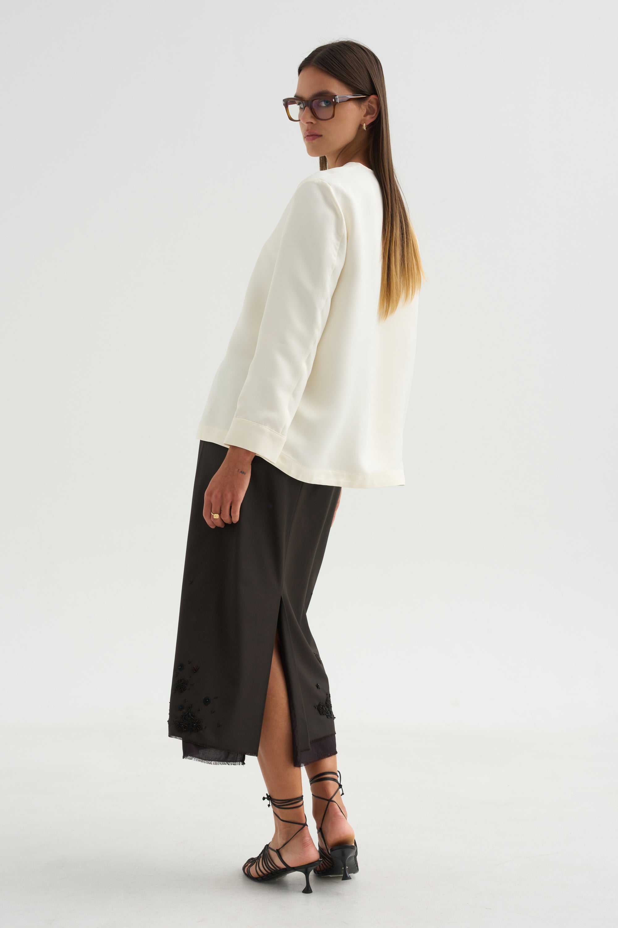 Chic Top, Ivory