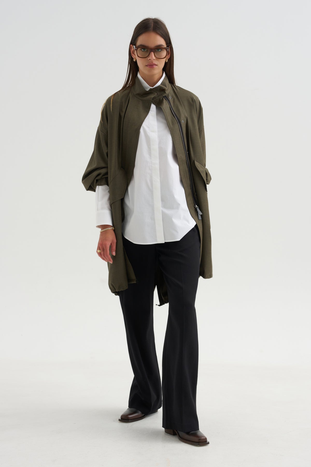 Smoking Shirt, White