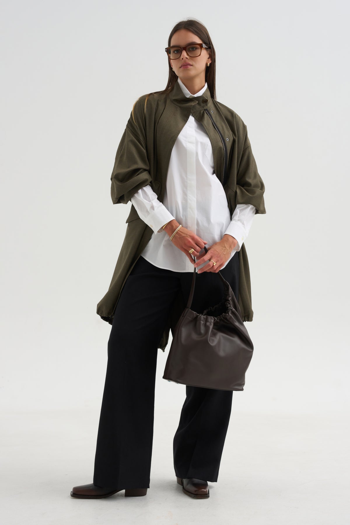 Smoking Shirt, White