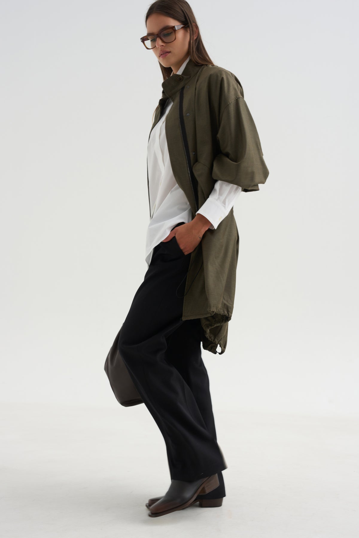 Smoking Shirt, White