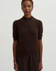 Sweet Tricot Top, Brown