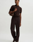 Sweet Tricot Top, Brown