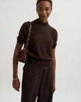 Sweet Tricot Top, Brown