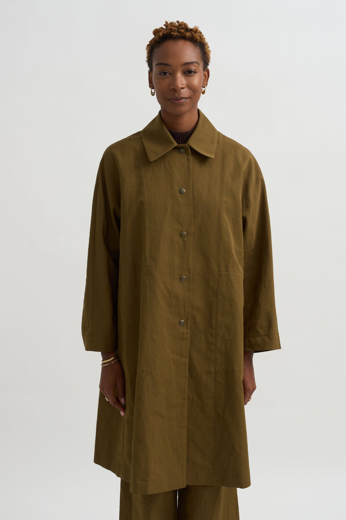 Kimono Coat, Kaki