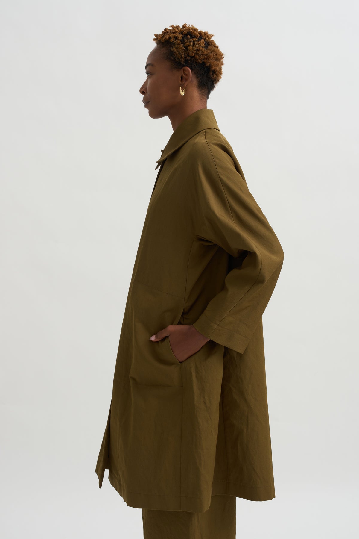 Kimono Coat, Kaki