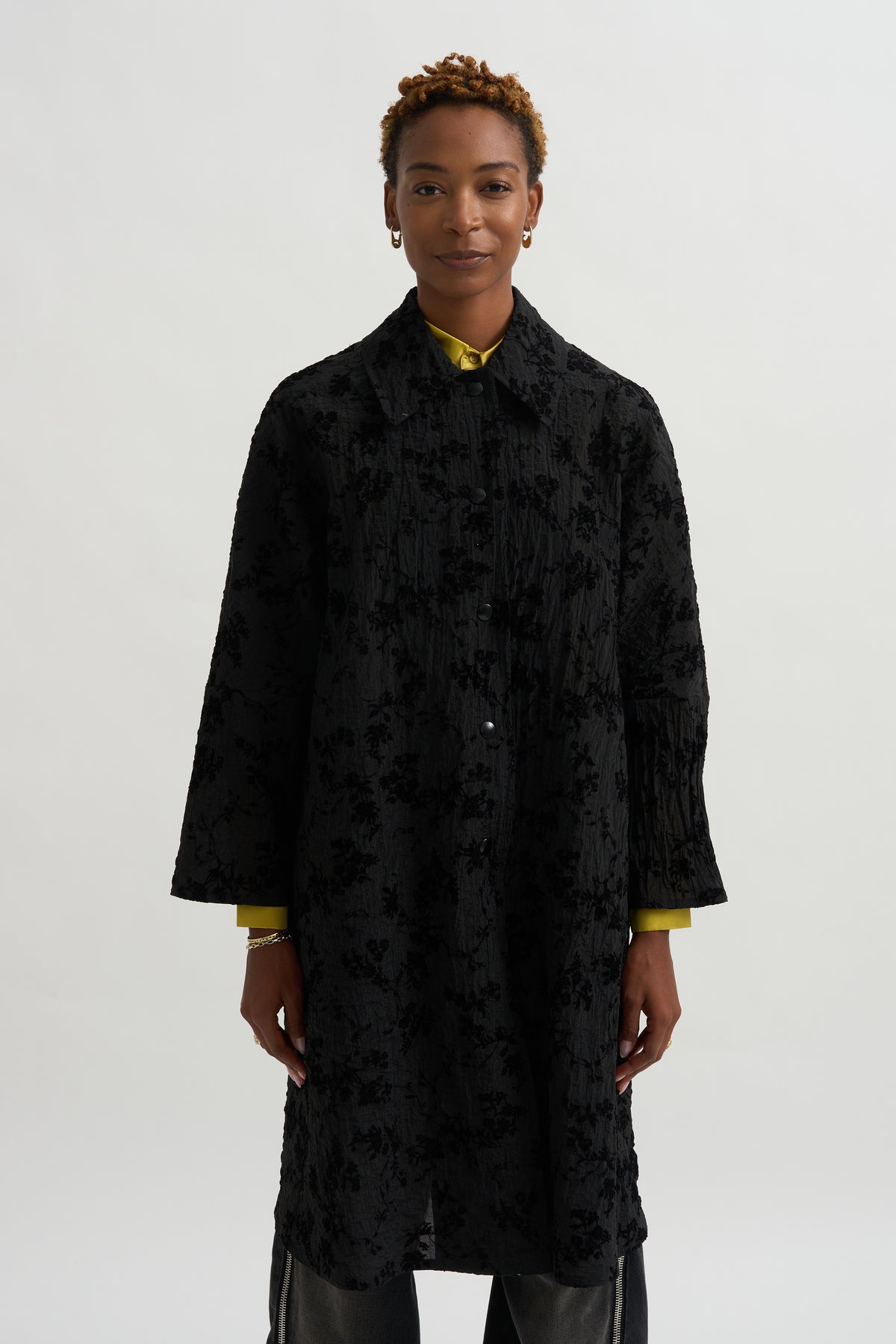 Kimono Coat, Black