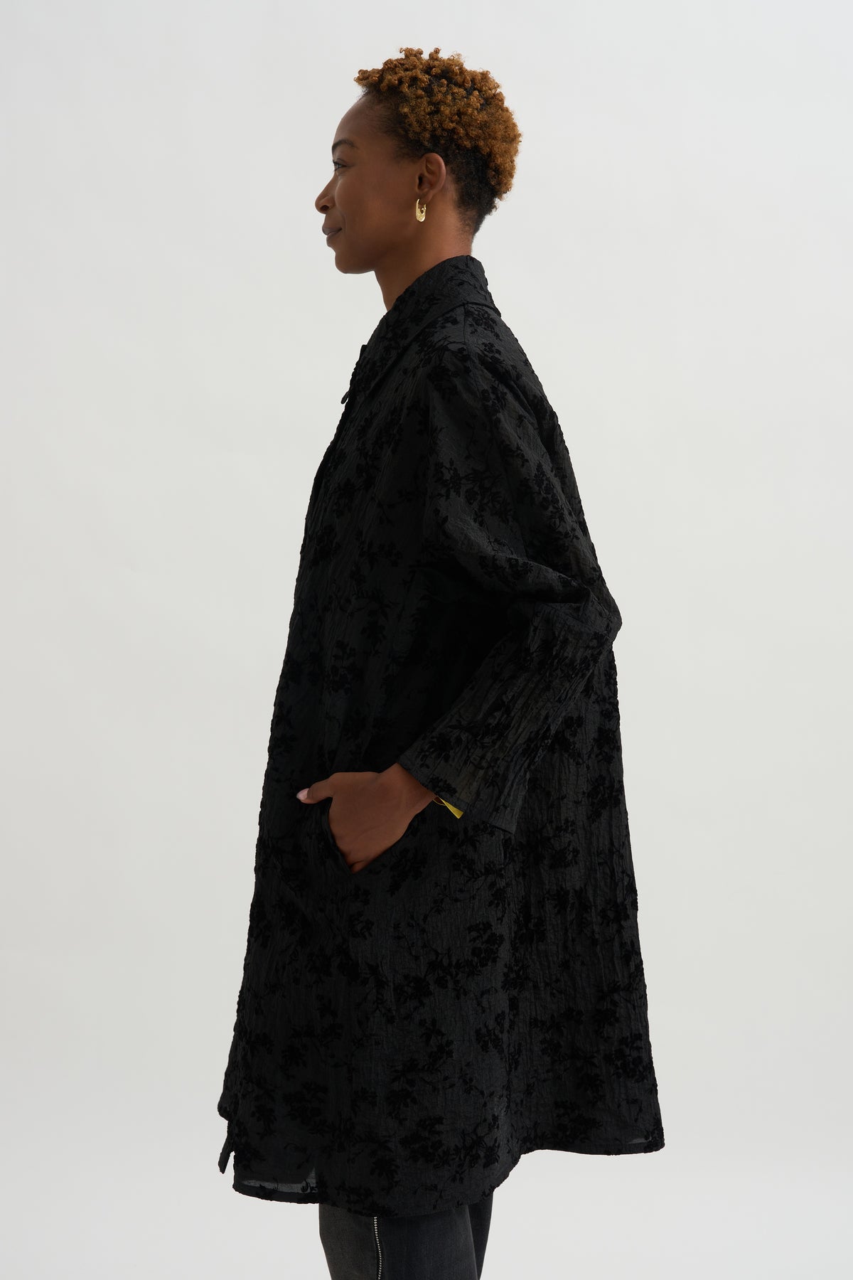 Kimono Coat, Black