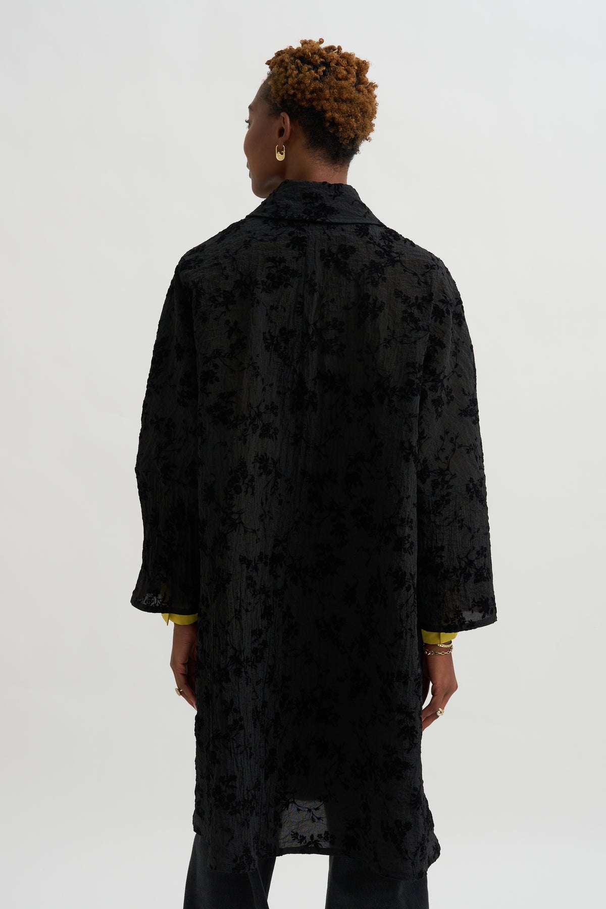 Kimono Coat, Black