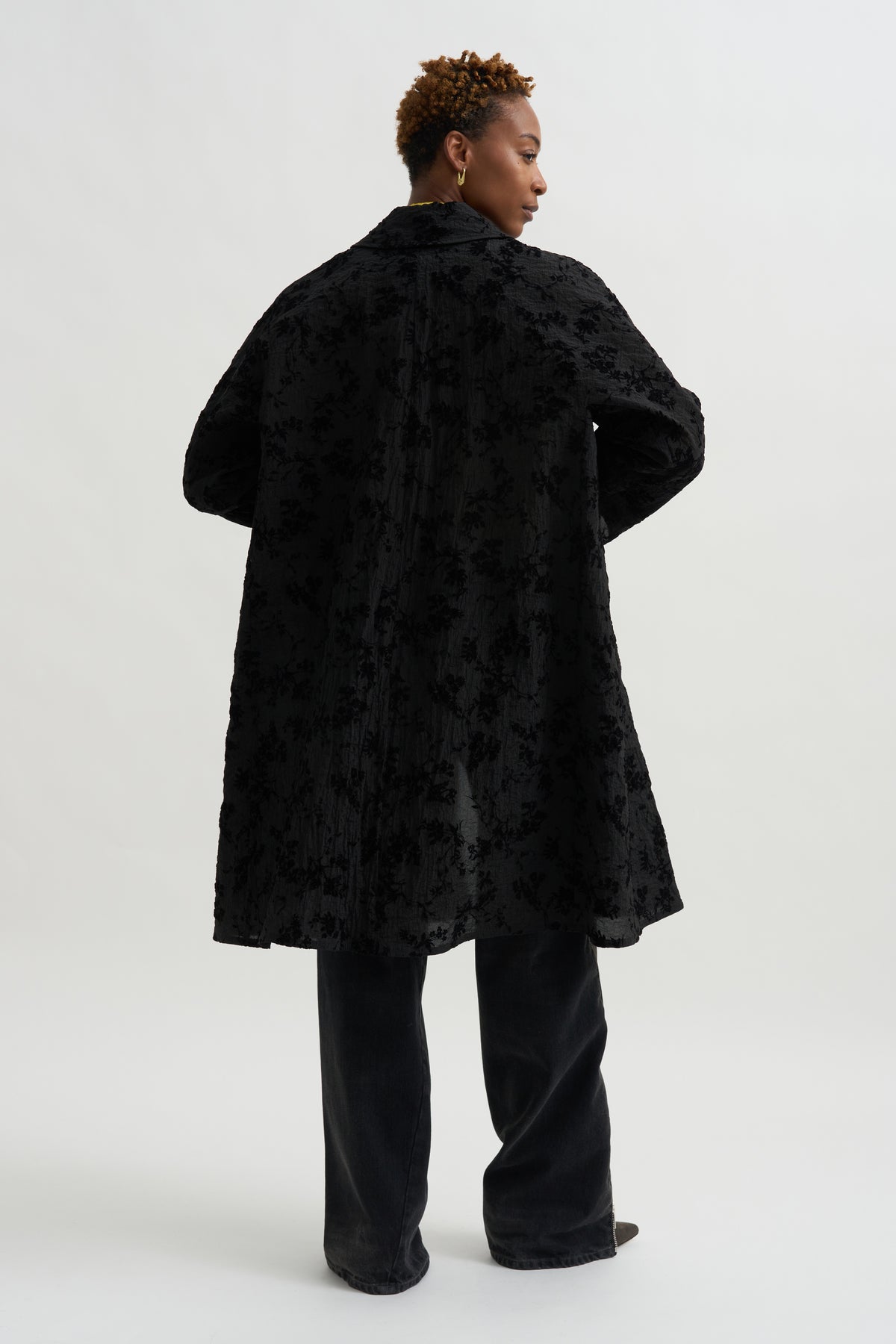Kimono Coat, Black