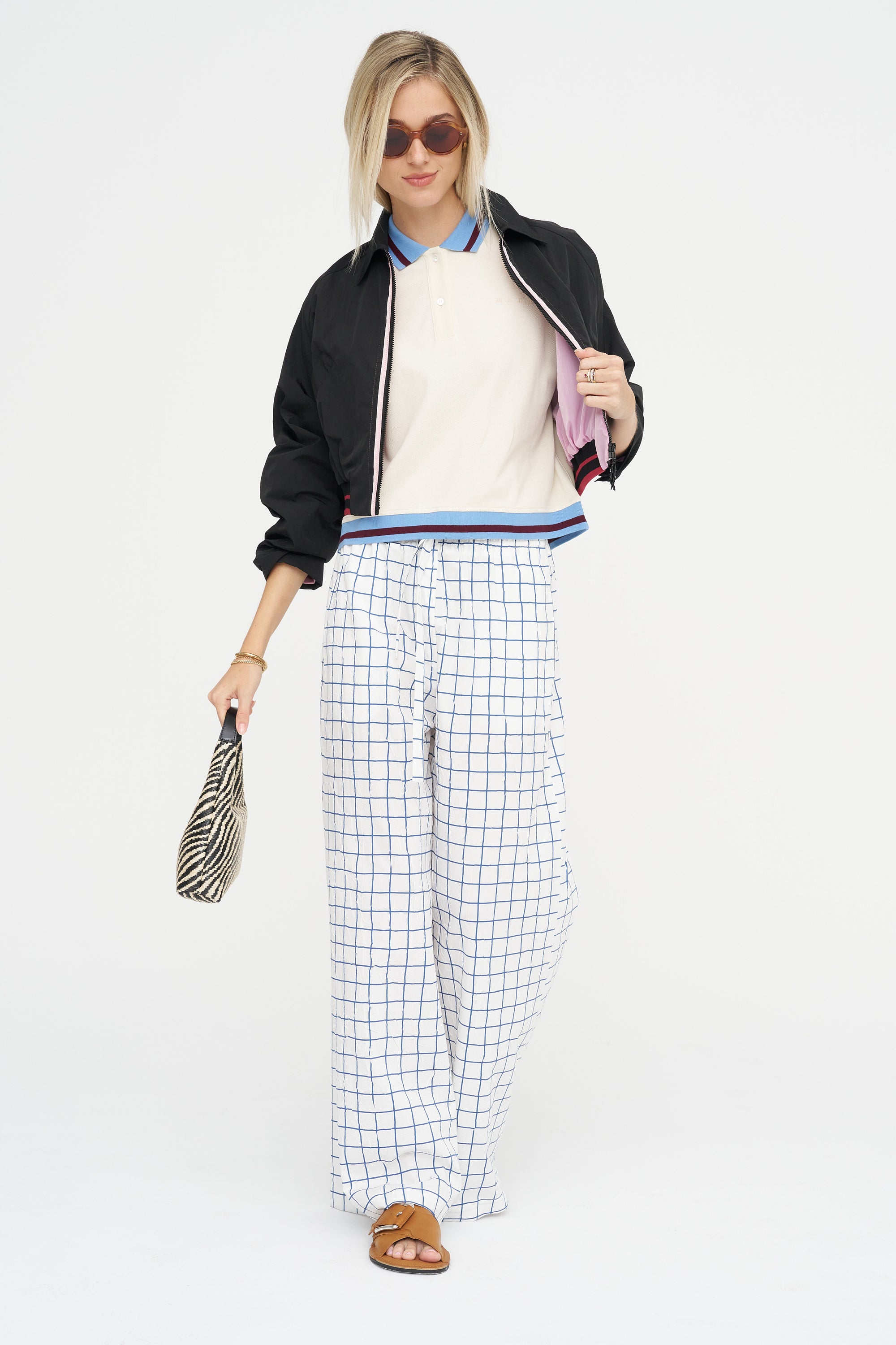 Piqué Short-Sleeved Polo Shirt, Bone