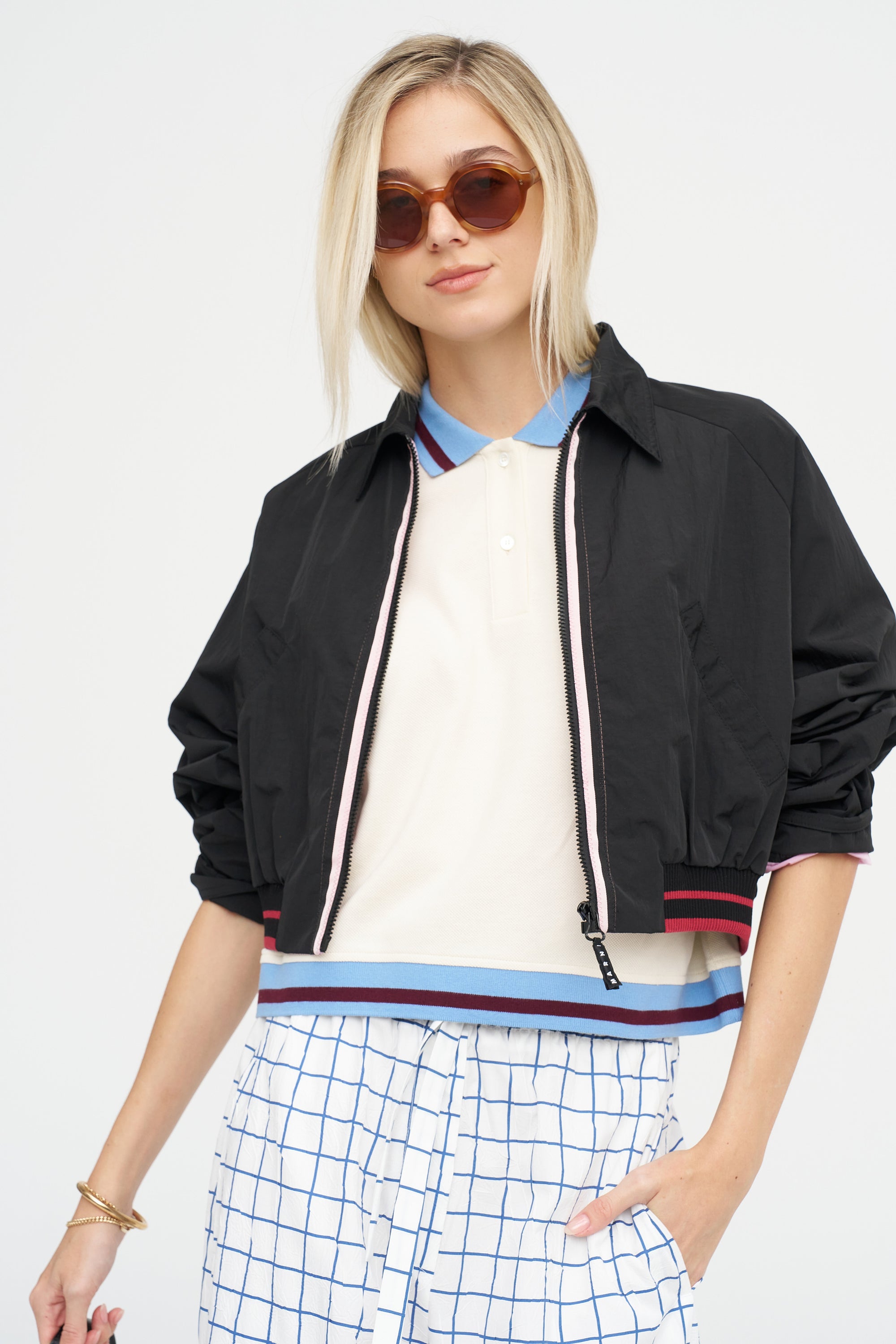 Piqué Short-Sleeved Polo Shirt, Bone