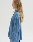 Edmund Lyocell Stripe Oversize, Blue Multi