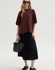Feather Weight Viscose Neoprene Baseball T-Shirt