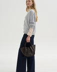 Pre-Order • Indigo Denim Pat Trouser Jean, Dark Denim