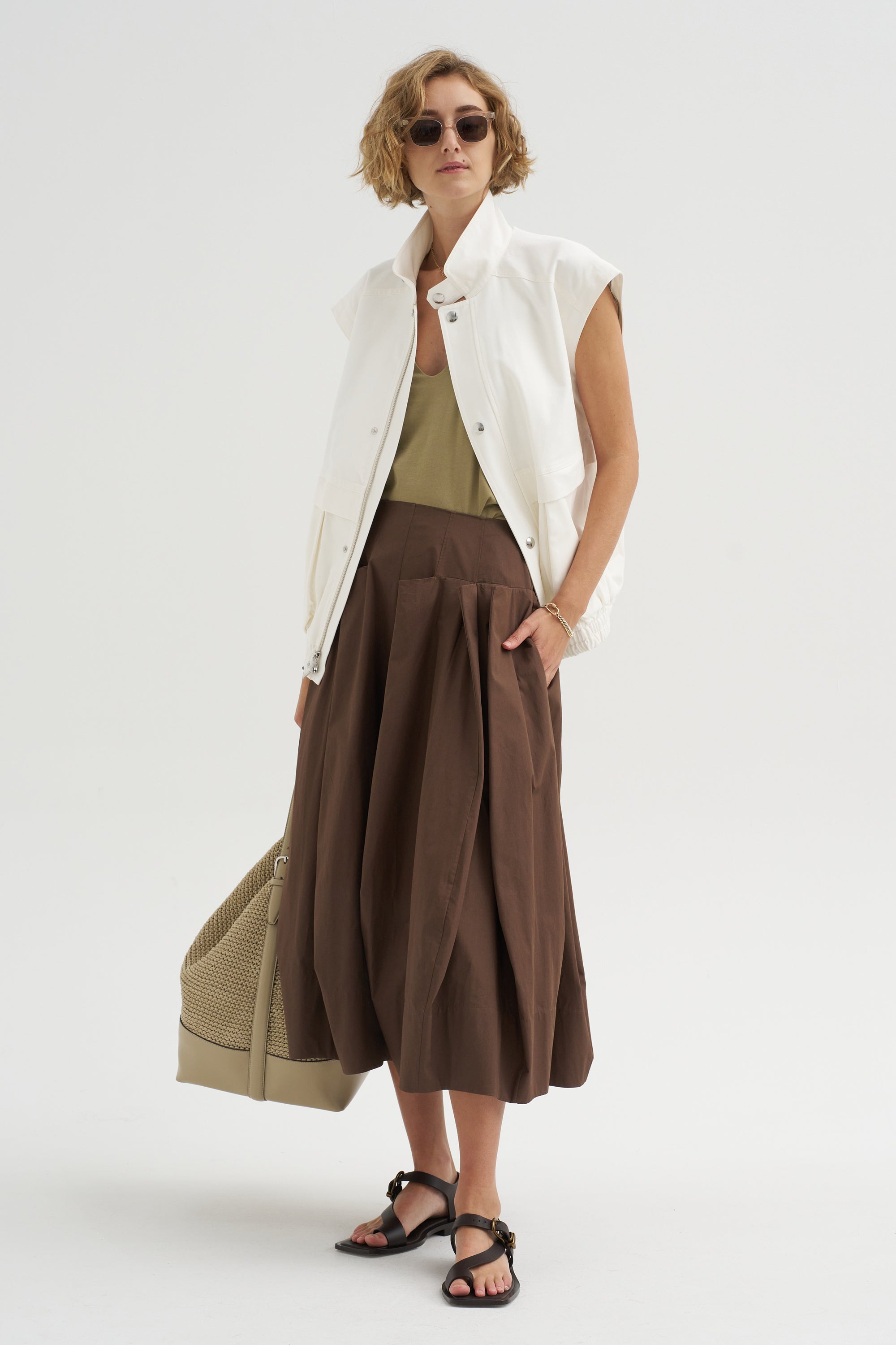 Racerback Tank, Fennel