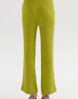 Viscose Plisse Corbit Pant - Short, Pea Pod