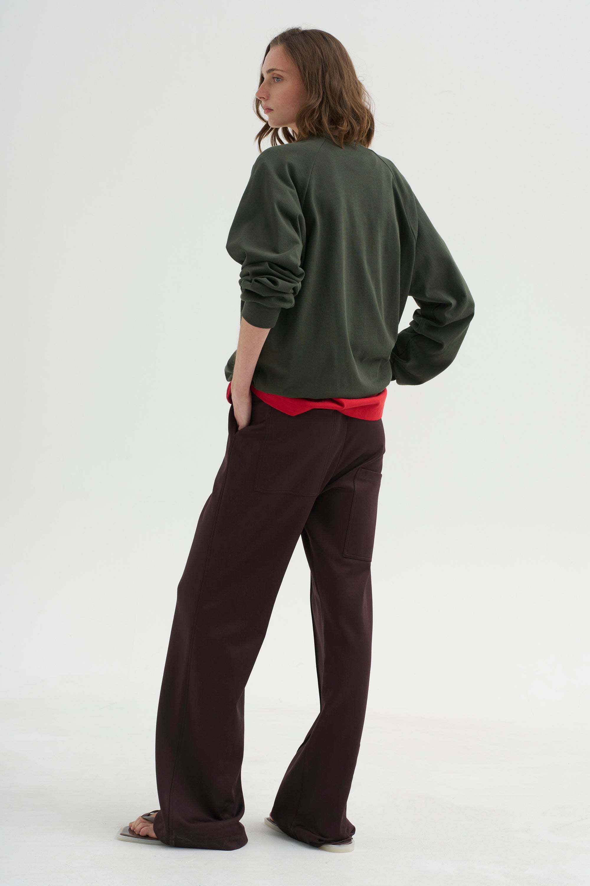 PRE-ORDER • Active Knit Scottie Jogger, Brown