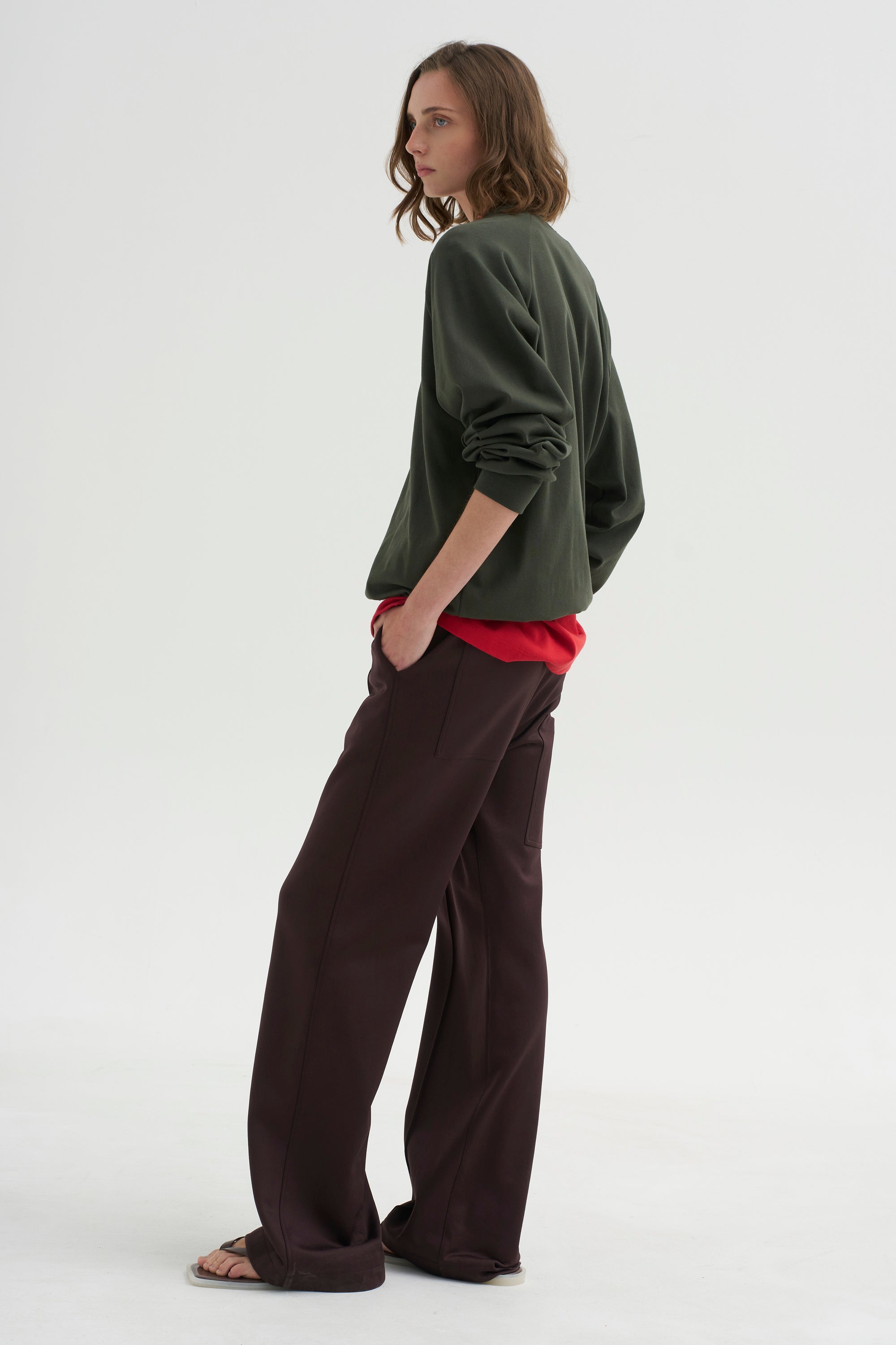 PRE-ORDER • Active Knit Scottie Jogger, Brown