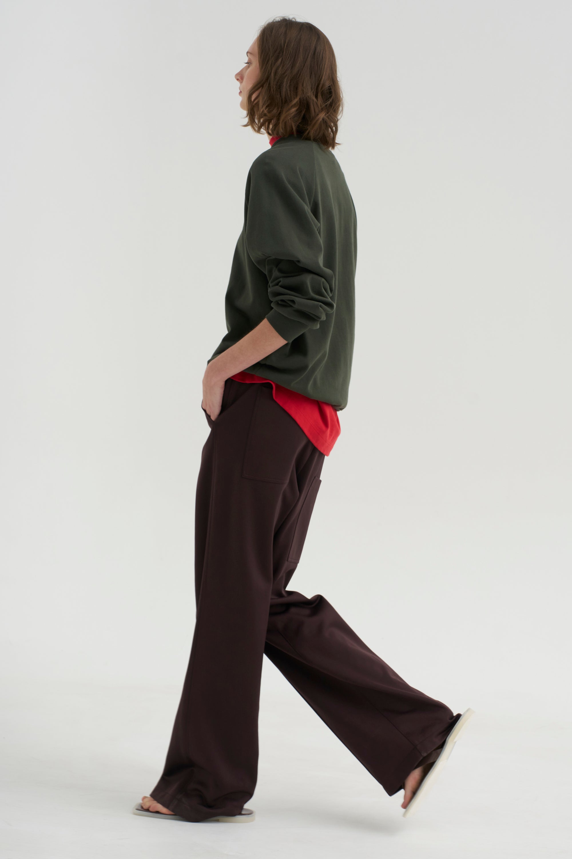 PRE-ORDER • Active Knit Scottie Jogger, Brown
