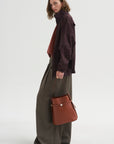 PRE-ORDER • Bio Twill Triple Pleat Pant, Dark Stone