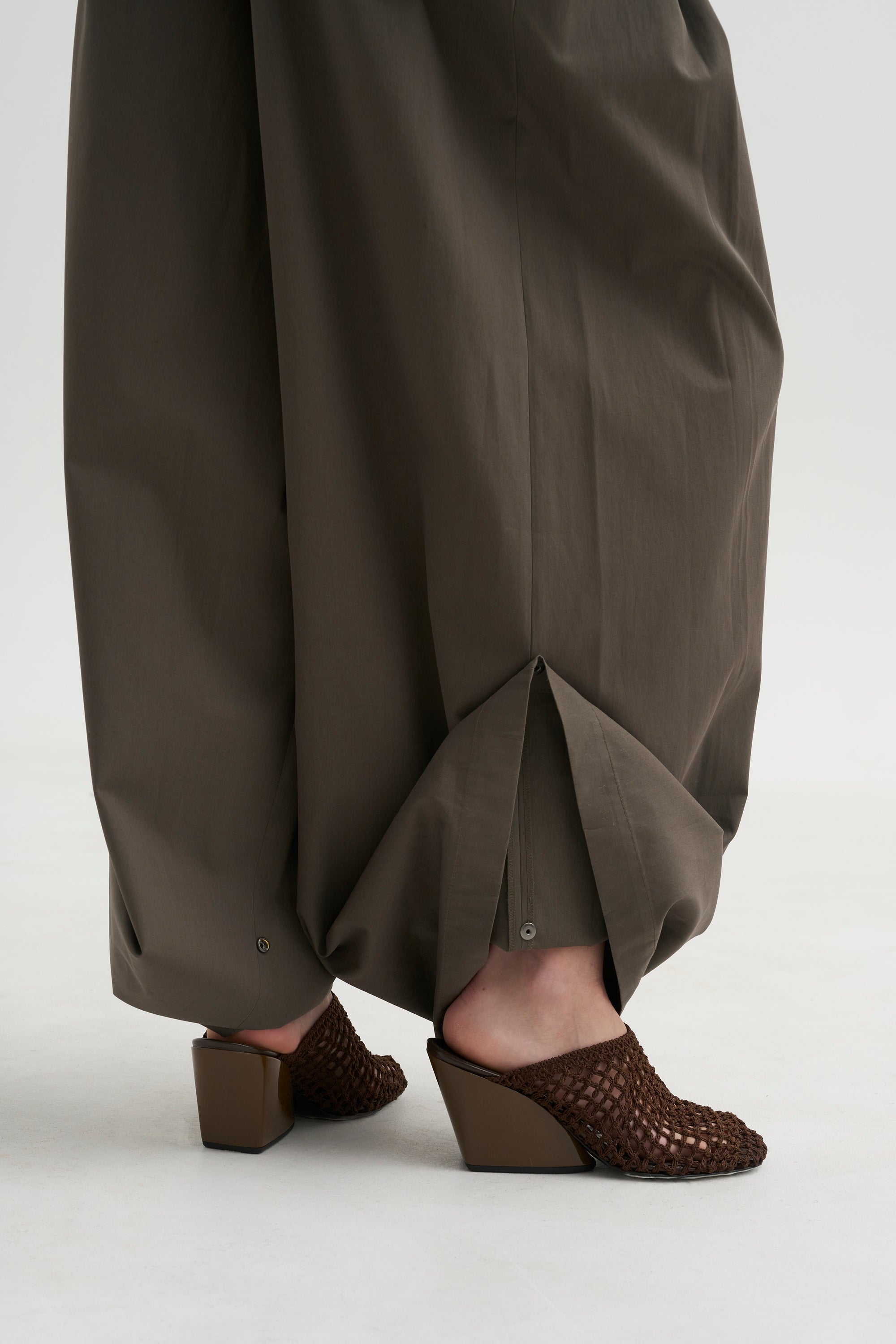 PRE-ORDER • Bio Twill Triple Pleat Pant, Dark Stone