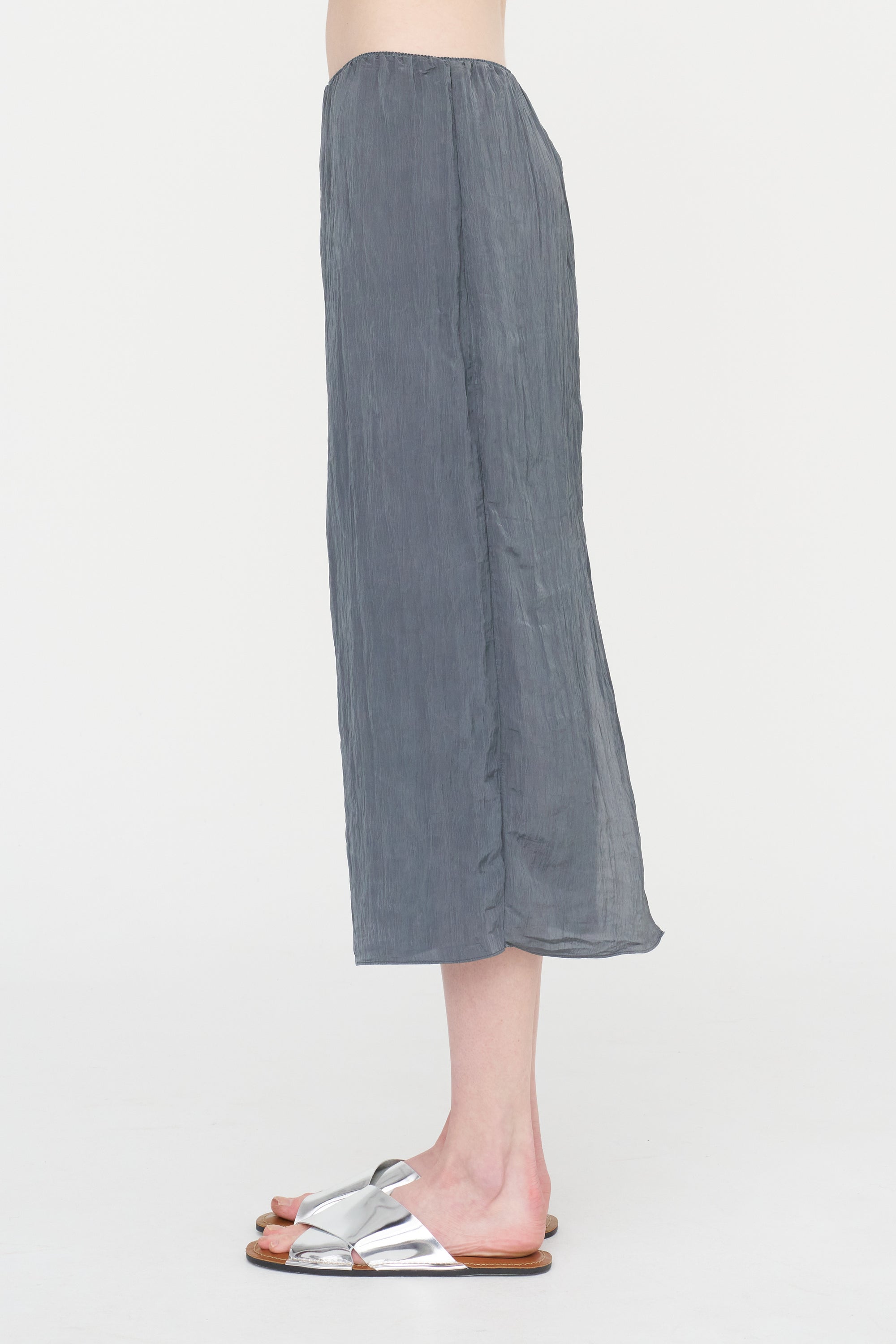 The Crinkle Slip Skirt