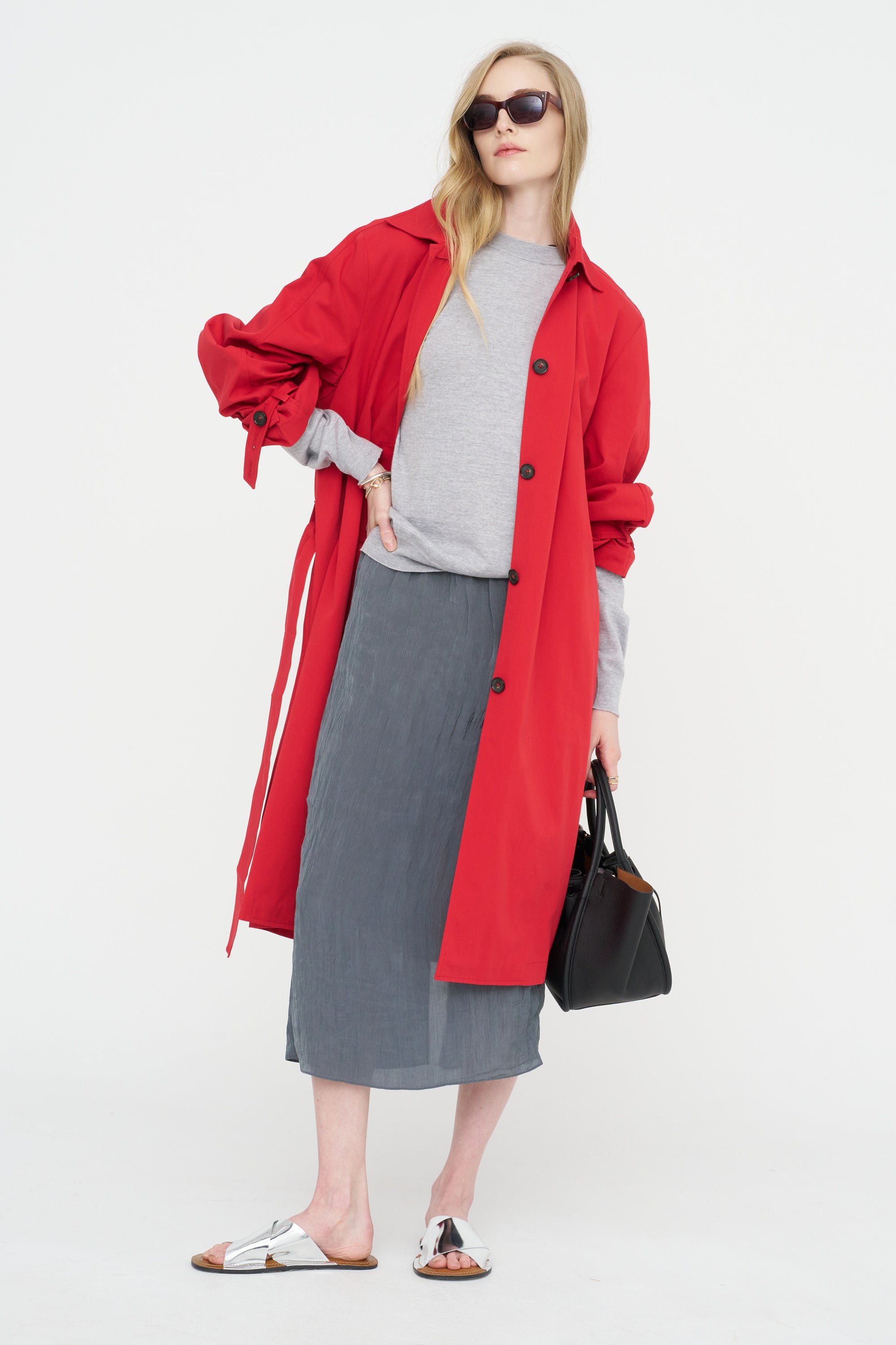 The Crinkle Slip Skirt