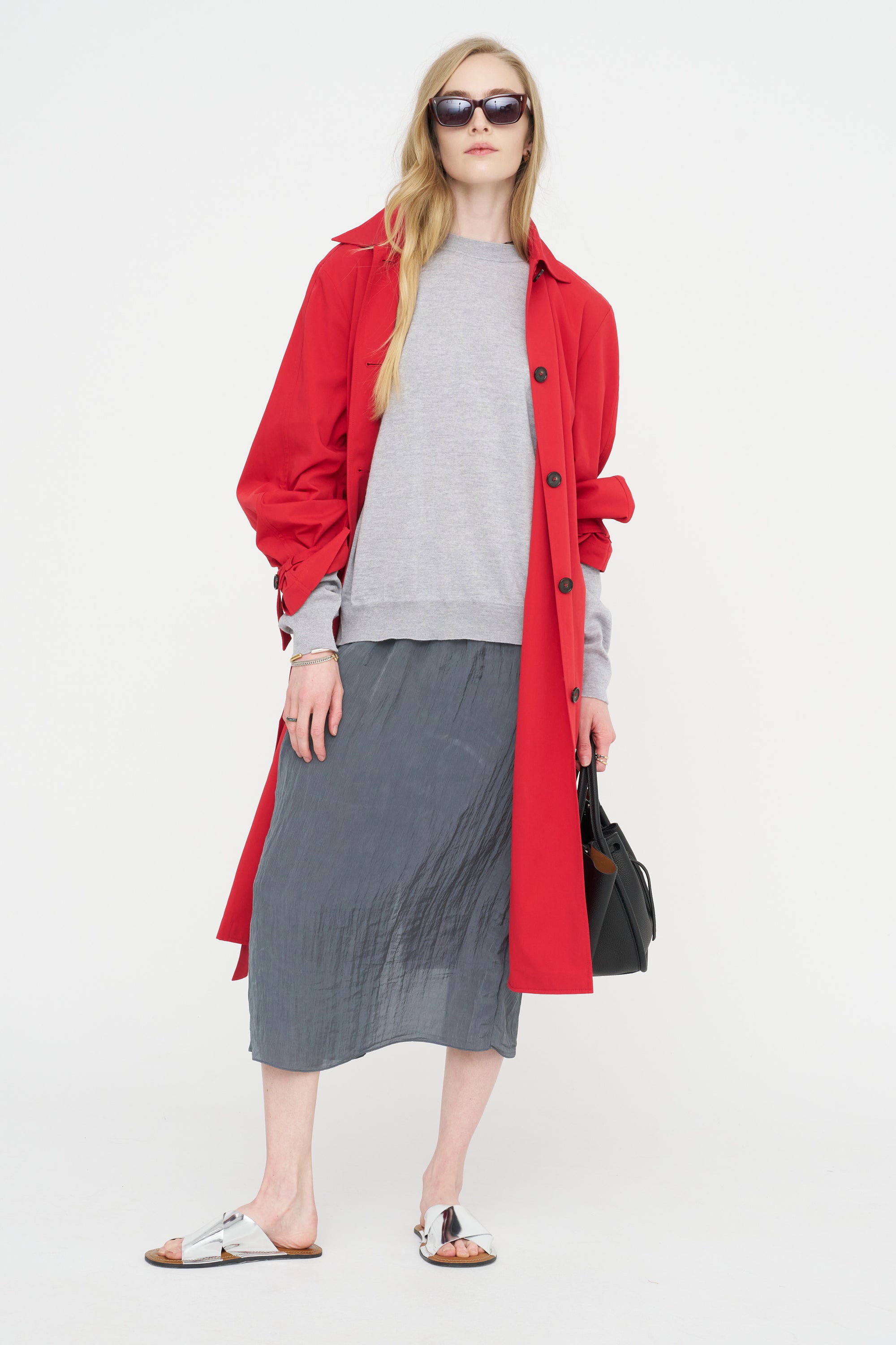 The Crinkle Slip Skirt