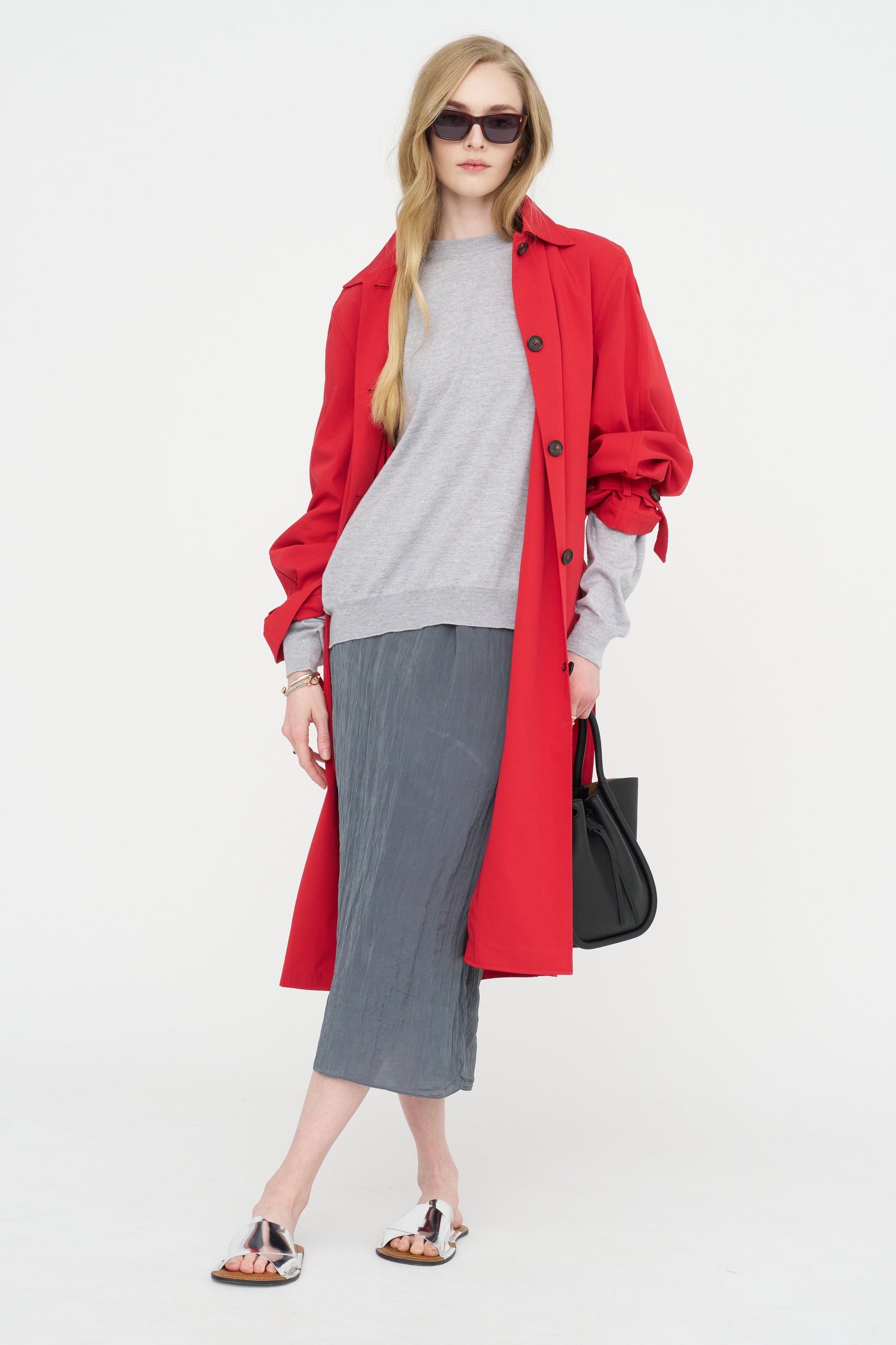 The Crinkle Slip Skirt