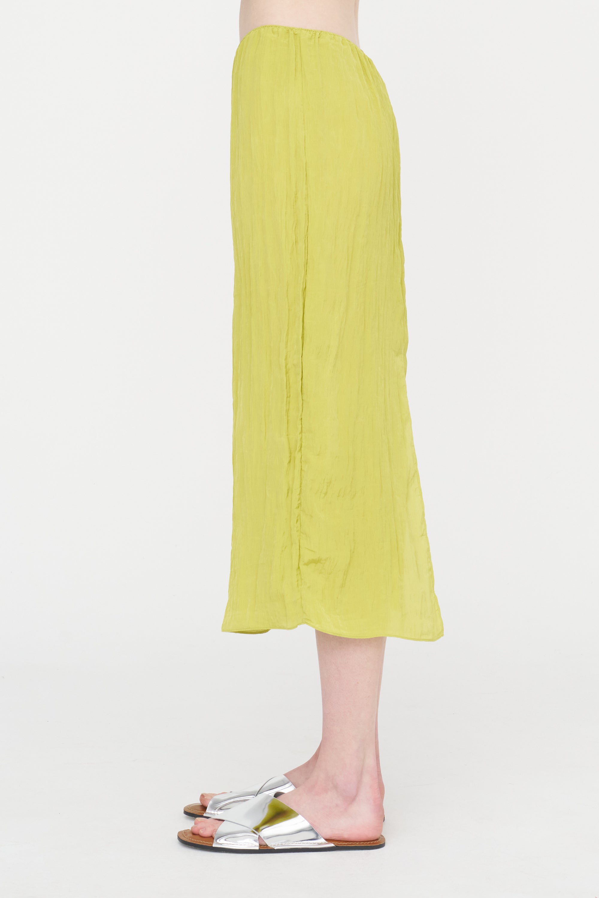 The Crinkle Slip Skirt