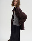 PRE-ORDER • Feather Weight Ribbed Sweater V-Neck Pullover, Heather Grey