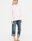 Gabe Oversized Shirt, Pink