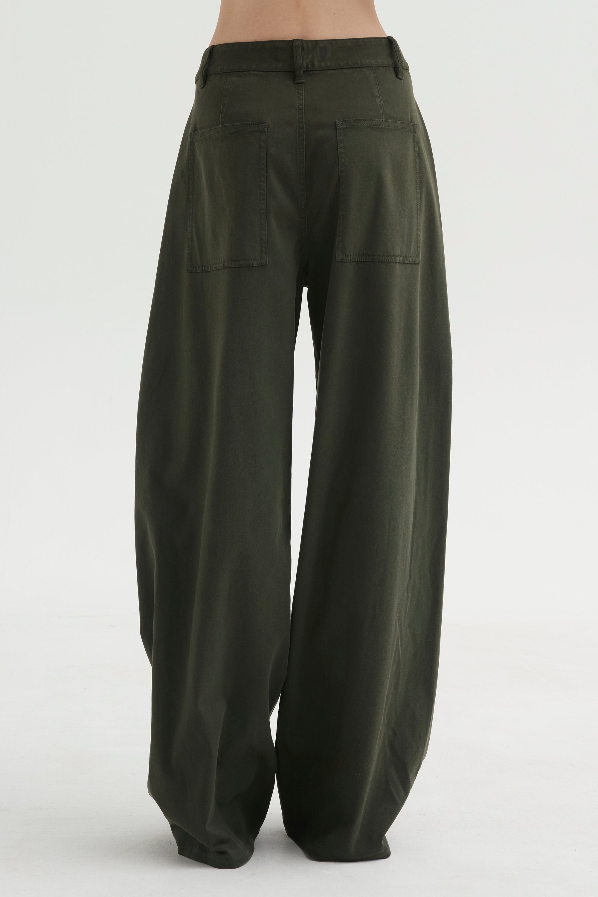 PRE-ORDER • Reactive Garment Dyed Stretch Twill Sid Pant - Regular, Army Green