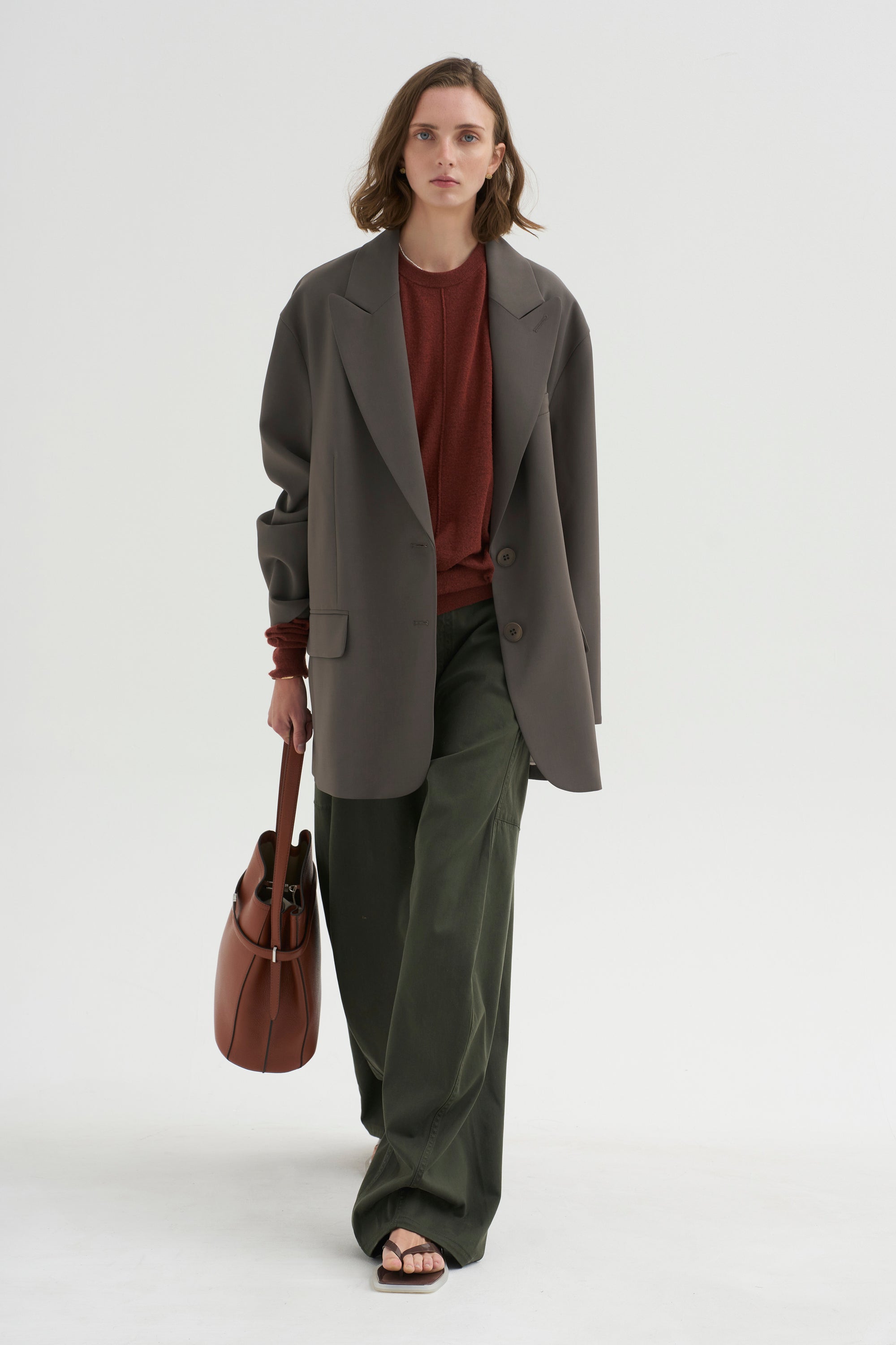 PRE-ORDER • Reactive Garment Dyed Stretch Twill Sid Pant - Regular, Army Green