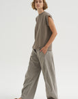 Reactive Vintage Garment Dyed Stretch Twill Sid Pant - Regular, Pewter