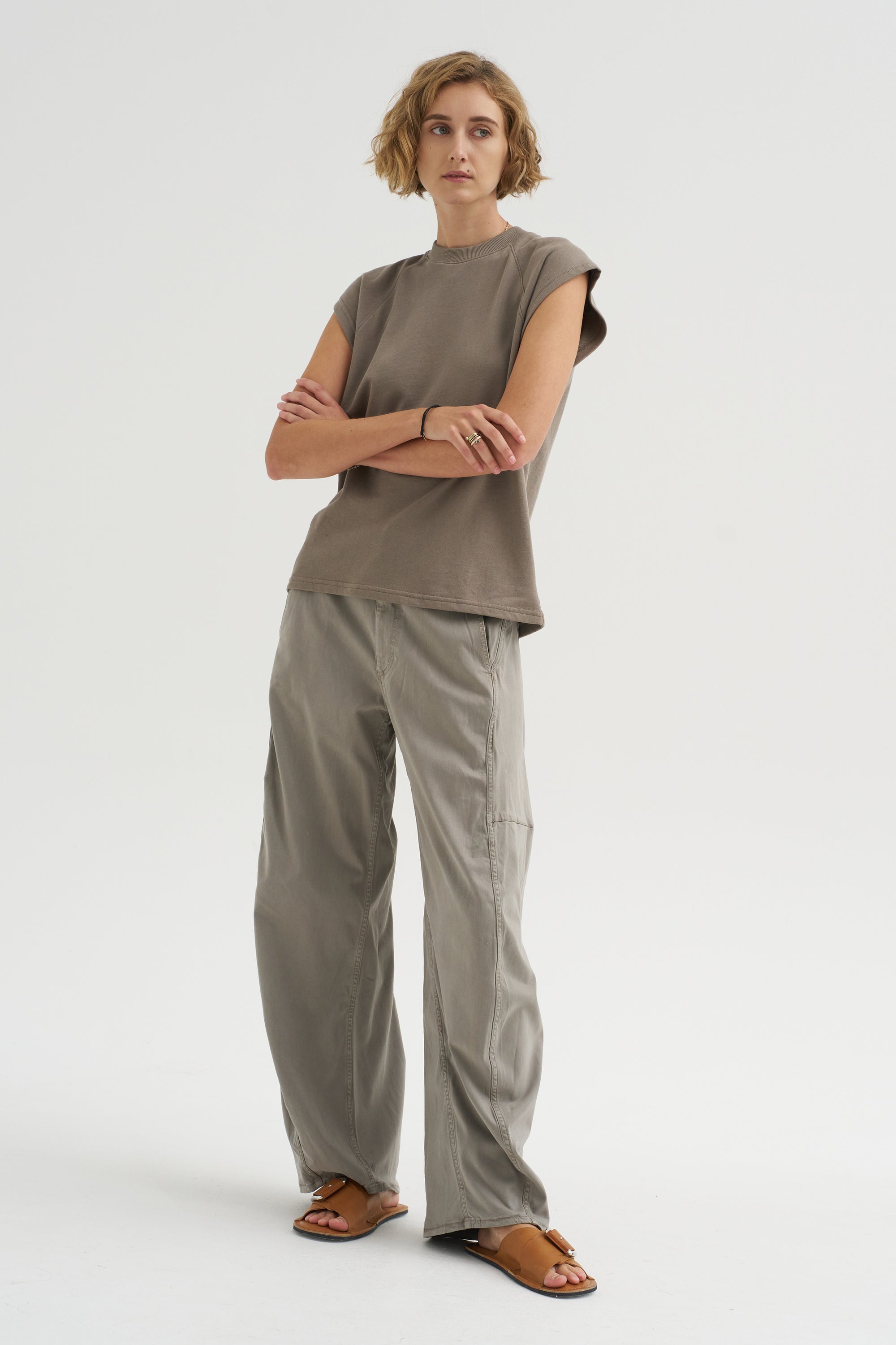 Reactive Vintage Garment Dyed Stretch Twill Sid Pant - Regular, Pewter