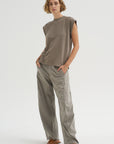Reactive Vintage Garment Dyed Stretch Twill Sid Pant - Regular, Pewter