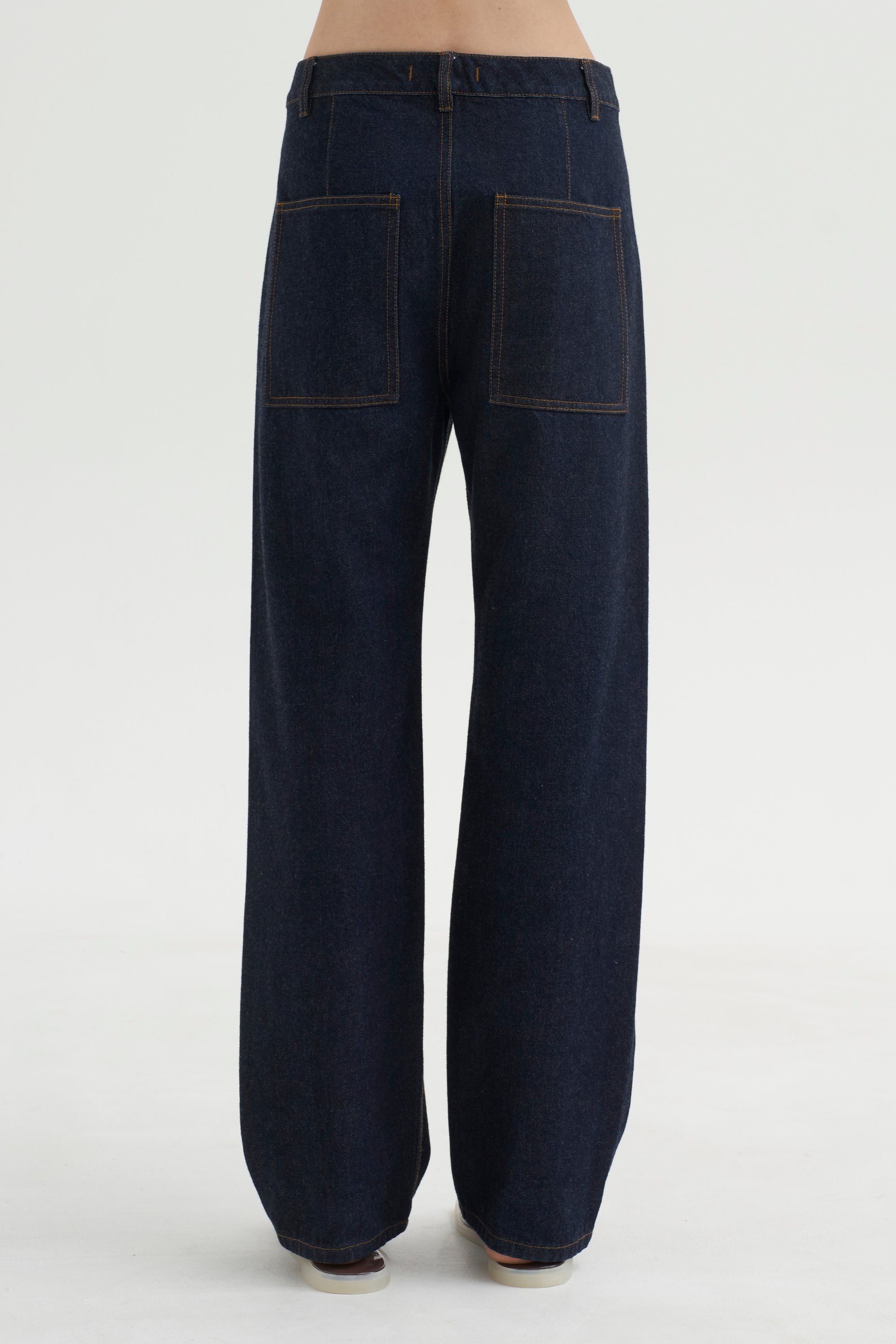 PRE-ORDER • Selvedge Denim 5 Pocket Alec Jean, Dark Denim
