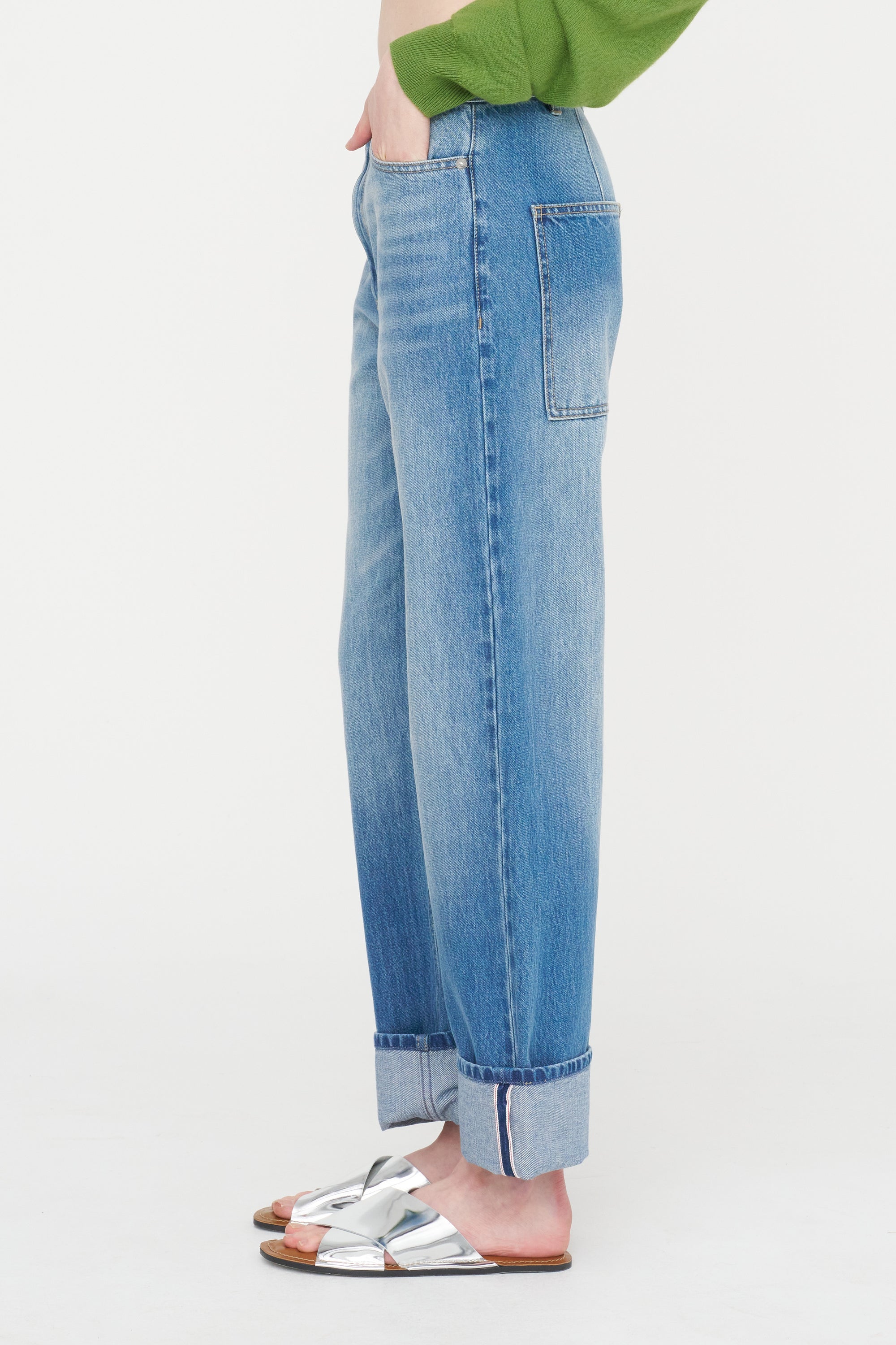 Selvage Denim 5 Pocket Alec Jean, Classic Jean