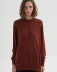 PRE-ORDER • Skinlike Mercerized Wool Crewneck Pullover