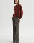 PRE-ORDER • Tropical Wool Charles Trouser - Regular, Dark Stone