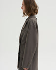PRE-ORDER • Tropical Wool Liam Blazer, Dark Stone