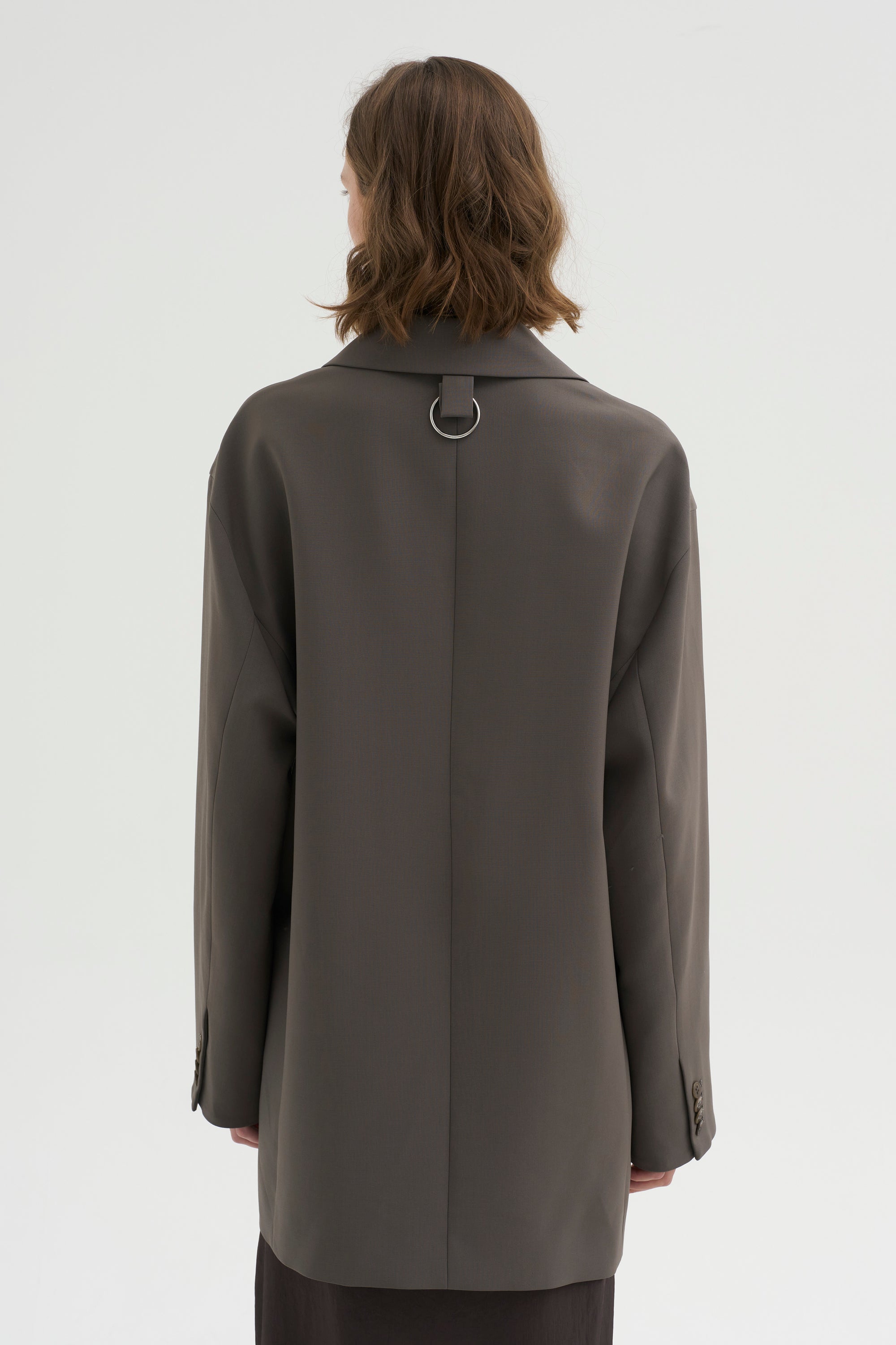 PRE-ORDER • Tropical Wool Liam Blazer, Dark Stone