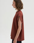 PRE-ORDER • Light Weight Sweatshirting Sleeveless Easy Top
