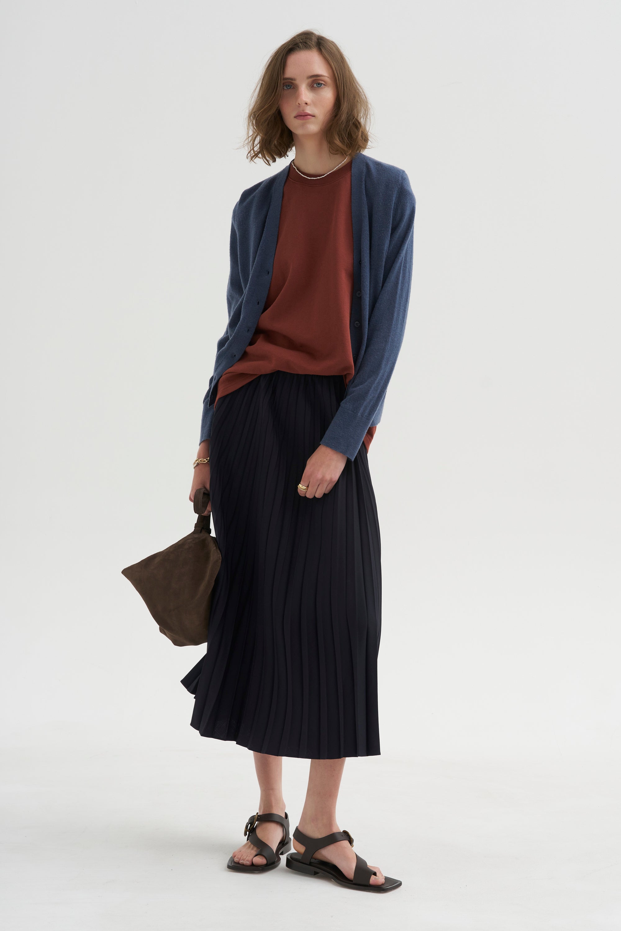 PRE-ORDER • Light Weight Sweatshirting Sleeveless Easy Top