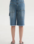 Classic Wash Denim Newman Short, Classic Blue